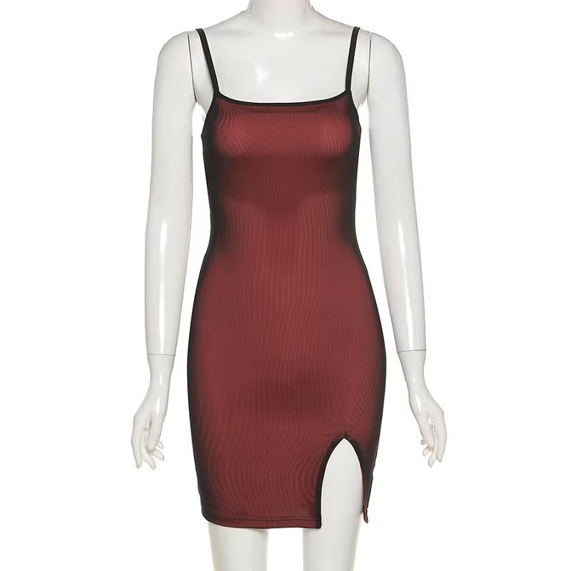 Mesh Double Layer Sexy Skinny Dress